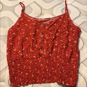 floral tank top